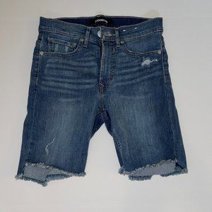 Express High Rise Bermuda Shorts